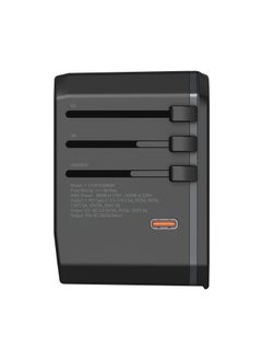 Totulife Universal Travel Adapter PD 30W + QCx2, charging across 180+ countries  - Image 4