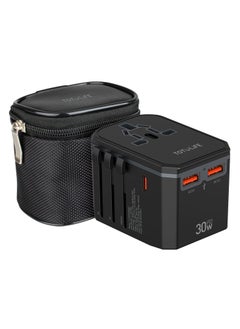 Totulife Universal Travel Adapter PD 30W + QCx2, charging across 180+ countries  - Image 1