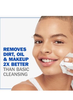 Olay Olay Daily Facials, Deeply Purifying Clean, 5-in-1 Cleansing Wipes with Power of a Makeup Remover, Scrub, Toner, Mask and Cleanser, 66 Count  - Image 4