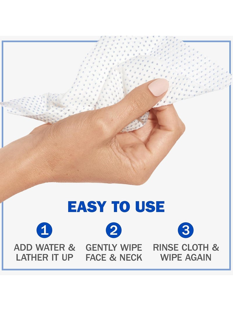 Olay - Olay Daily Facials, Deeply Purifying Clean, 5-in-1 Cleansing Wipes with Power of a Makeup Remover, Scrub, Toner, Mask and Cleanser, 66 Count - Image 1