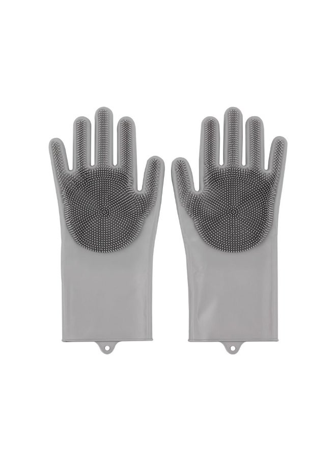 DANUBE HOME Danube Home Magnus Multi-Purpose Silicone Glove Heat-Resistant Non-Slip Durable And Flexible Perfect For Cooking Grilling Cleaning And Handling Hot Items Ideal For Kitchen Use Grey 29 Cm  - Image 1