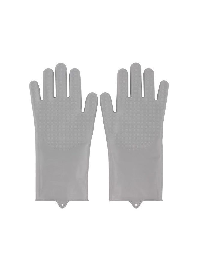DANUBE HOME Danube Home Magnus Multi-Purpose Silicone Glove Heat-Resistant Non-Slip Durable And Flexible Perfect For Cooking Grilling Cleaning And Handling Hot Items Ideal For Kitchen Use Grey 29 Cm  - Image 3