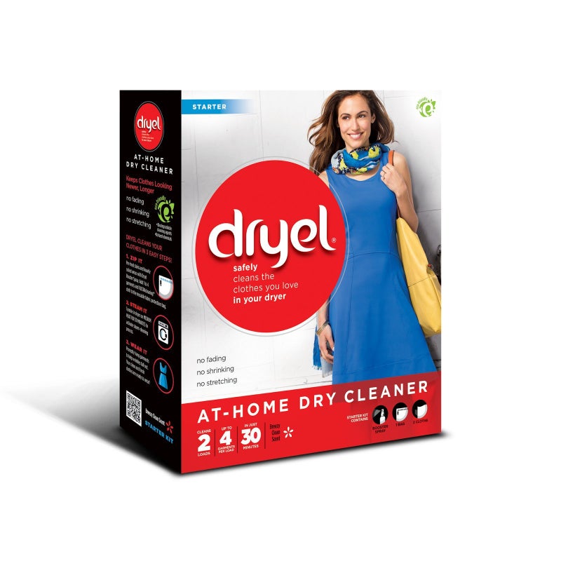 dryel Dryel At-Home Dry Cleaner Starter Kit 4 Loads (2-Pack)  - Image 2