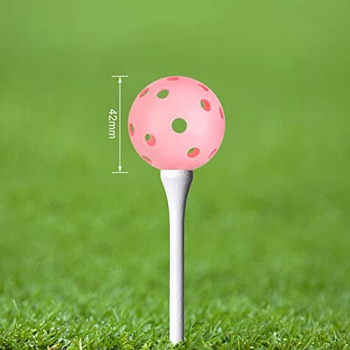 Joyberg Practice Golf Balls 24 Pack, 42mm Plastic Golf Balls, Practice Golf Balls for Backyard, Training Golf Balls for Swing Practice (Multicolor) - Image 2