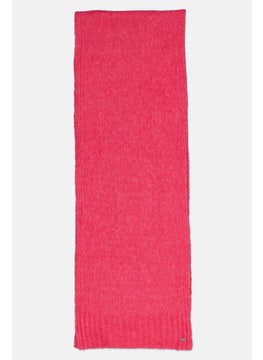ESPRIT Women Textured Scarves 180 L x 30 H cm, Pink  - Image 2