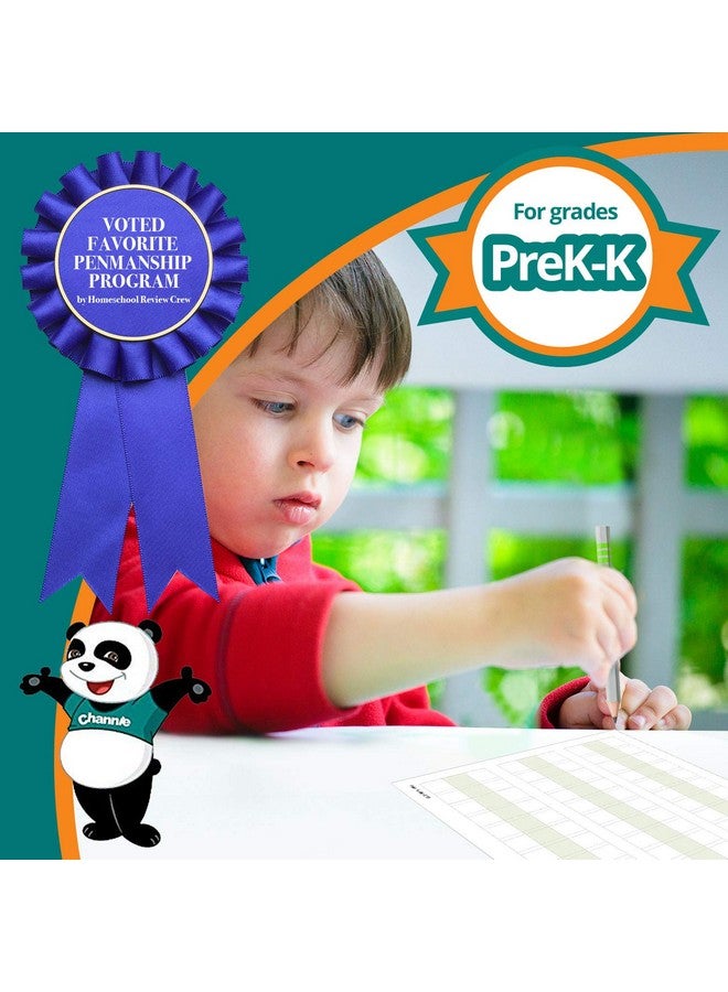 Channie's Channie’s All-In-One Visual Handwriting & Math Workbook Set for Pre-Kindergarten - 1st Grade Elementary School Students (5 Pack) - Image 3