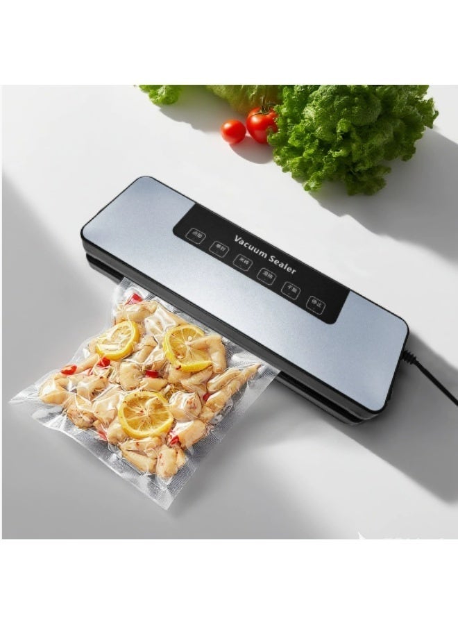 GroveMade Vacuum Sealer Machine, GroveMade Thermal packaging for bags, Fast-Compact Multi-Functional Food Vacuum Sealer with 10pcs Vacuum Bags, Wet & Dry Dual Food Vacuum Sealer Machine, 5 in 1 for Sous Vide and Long-Term Storage - Image 2