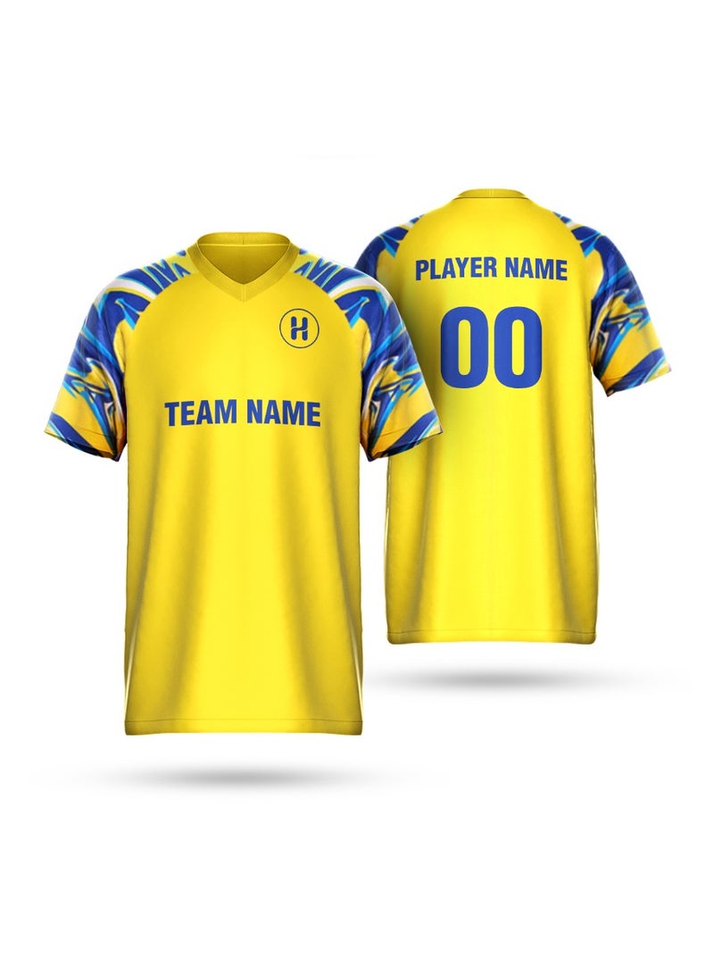 H PRO HM Sports Custom Soccer Training Jersey | Personalized Name & Number | Team Uniform - Image 3