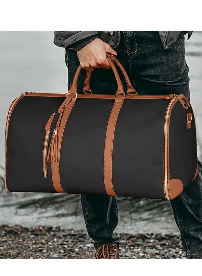 Hanging Tough Foldable Garment Bag with Shoe Pouch – Travel Luggage Organizer  - Image 5