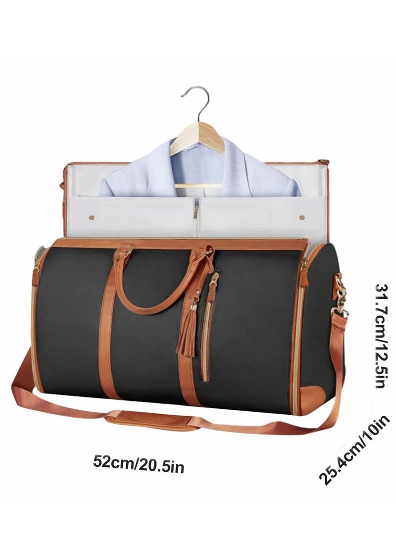 Hanging Tough Foldable Garment Bag with Shoe Pouch – Travel Luggage Organizer  - Image 4
