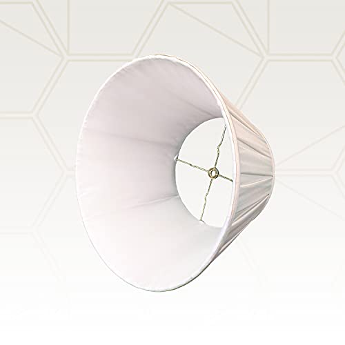 Royal Designs Inc Royal Designs Empire English Pleat Basic Lamp Shade, Beige, 10 x 14.5 x 10 - Image 4