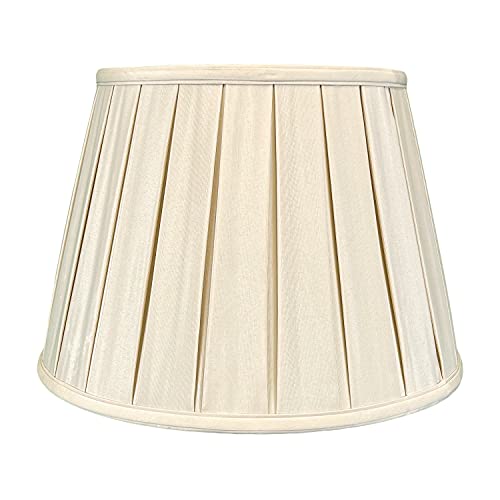 Royal Designs Inc Royal Designs Empire English Pleat Basic Lamp Shade, Beige, 10 x 14.5 x 10 - Image 2