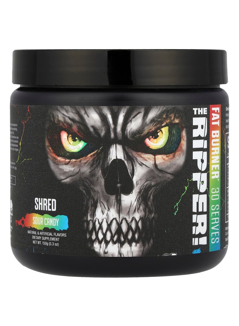 The Ripper, Fat Buner, Sour Candy, 5.3 oz (150 g)