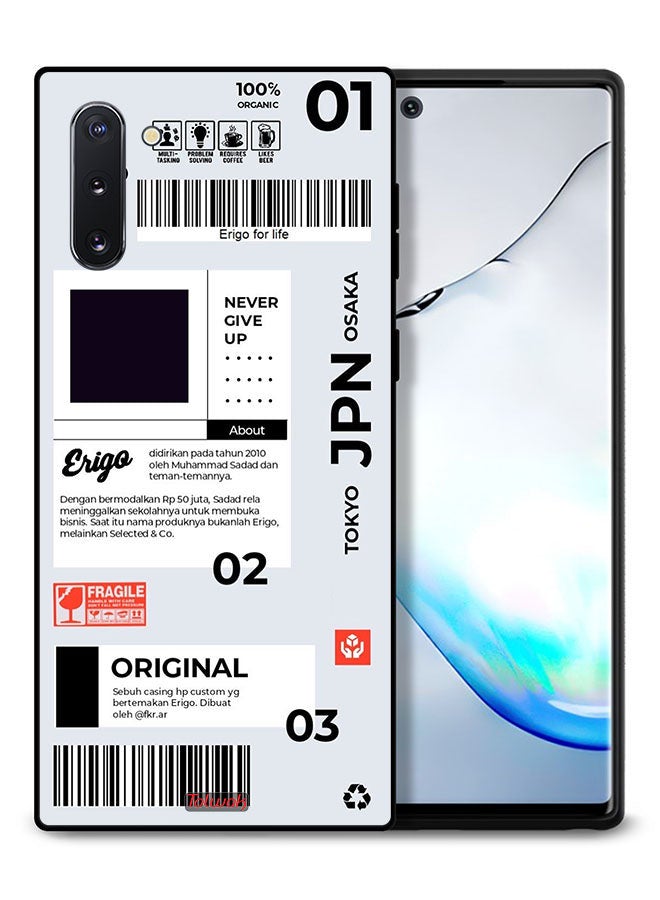 Samsung Galaxy Note 10 Protective Case Cover Japan Sticker