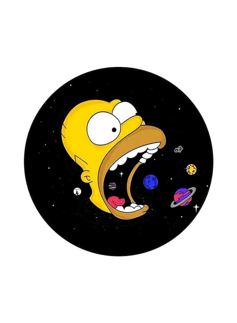 RKN The Simpsons Round Mouse Pad Multicolour