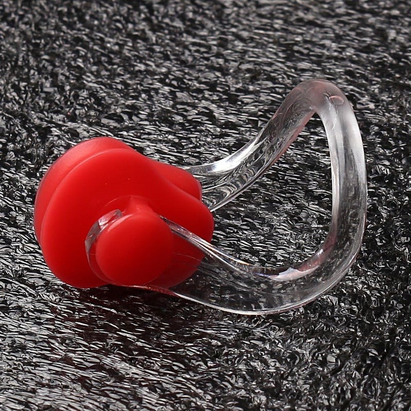WODE 8 Pieces Silicone Swimming Nose Clip, Waterproof Silica Gel Surfing Nose Plug Protector Soft Latex Plugs for Kids and Adults (8 Colors) - Image 5
