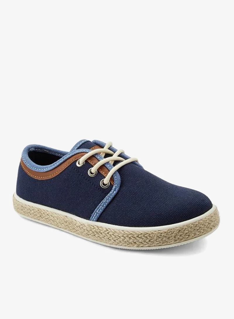 ببرمنة Boys Lace-Up Espadrille Sneakers