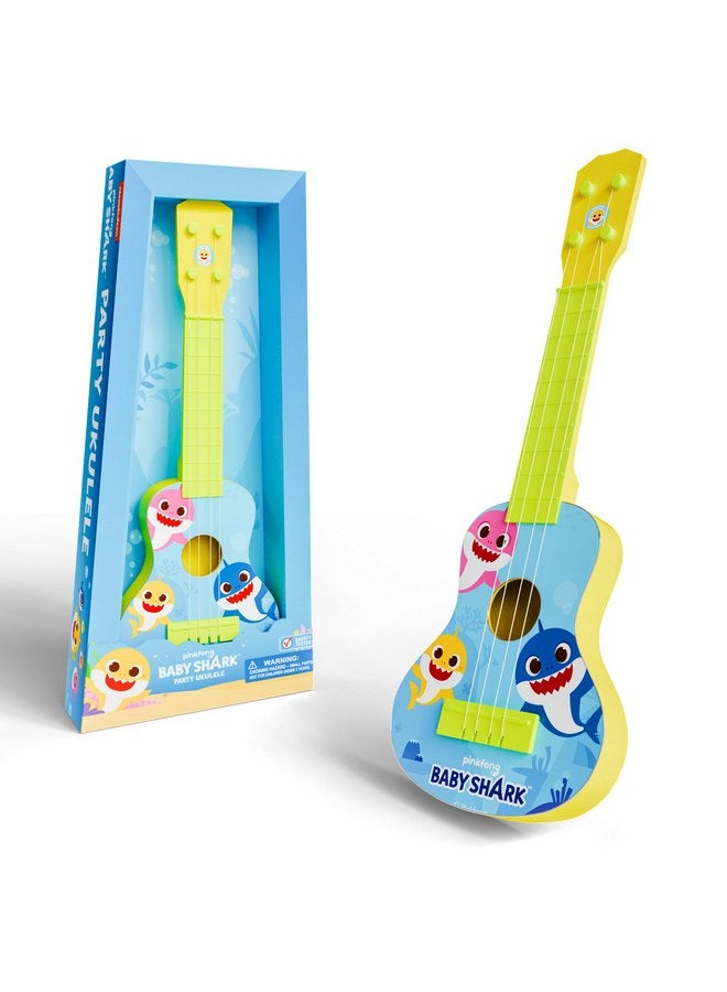 لولي بوب لعبة جيتار لولي بوب بيبي شارك يوكاليل، آلة موسيقية صغيرة بأربعة أوتار، لعبة تعليمية تعليمية، يمكن العزف عليها بحزام أو ريش - رائعة للمبتدئين - Image 1