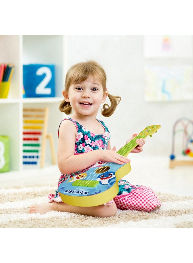 لولي بوب لعبة جيتار لولي بوب بيبي شارك يوكاليل، آلة موسيقية صغيرة بأربعة أوتار، لعبة تعليمية تعليمية، يمكن العزف عليها بحزام أو ريش - رائعة للمبتدئين - Image 3