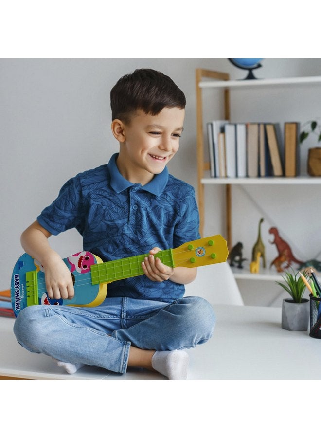 لولي بوب لعبة جيتار لولي بوب بيبي شارك يوكاليل، آلة موسيقية صغيرة بأربعة أوتار، لعبة تعليمية تعليمية، يمكن العزف عليها بحزام أو ريش - رائعة للمبتدئين - Image 5