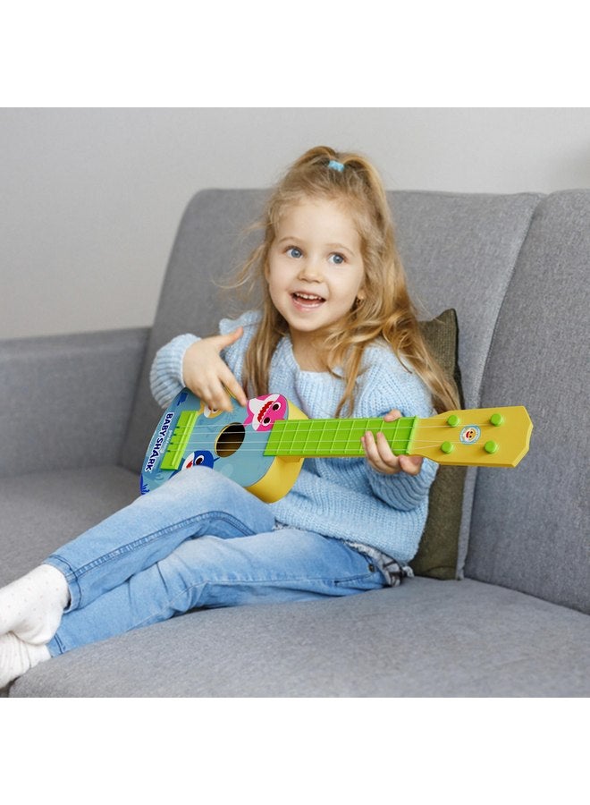 لولي بوب لعبة جيتار لولي بوب بيبي شارك يوكاليل، آلة موسيقية صغيرة بأربعة أوتار، لعبة تعليمية تعليمية، يمكن العزف عليها بحزام أو ريش - رائعة للمبتدئين - Image 4