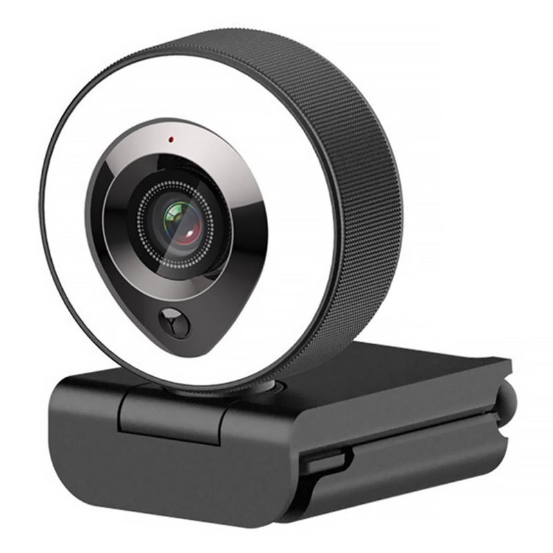 4K USB Webcam with Auto Focus Fill Light and Microphone for Streaming Video Calls - Image 2