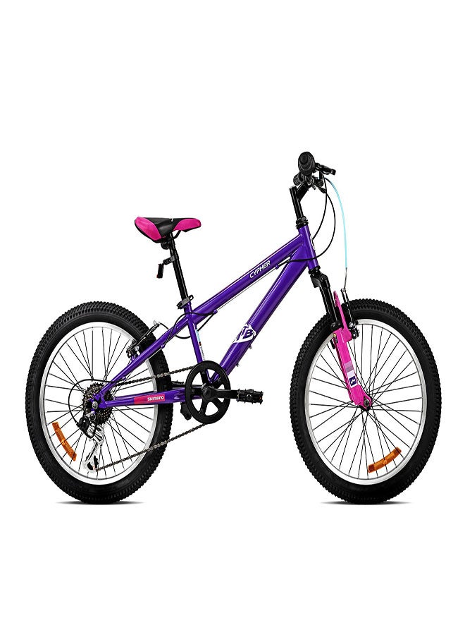 Spartan Cypher MTB Kids Bike | 20 Inch Wheel Size | 7 Speed | Cosmic Purple Color - Image 1