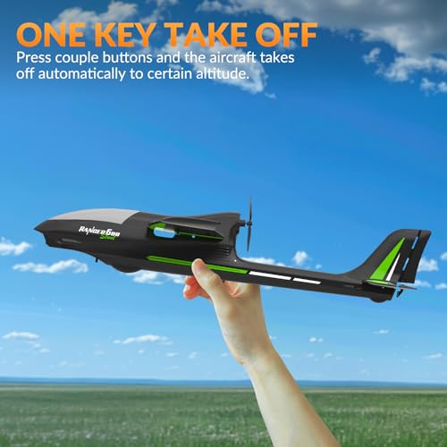 RCSHOBBY RC Plane Ranger600 Stunt 4 Channel Glider Remote Control Airplane Ready to Fly 24Ghz RC Airplane with Xpilot Stabilization System One Key Aerobatic for BeginnersAdults - Image 5