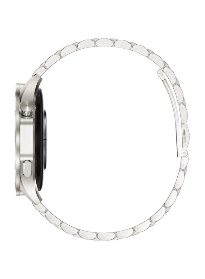 SWISS MILITARY Swiss Military Swiss International Smartwatch - Gold Frame with Silver Metal Strap  - Image 5