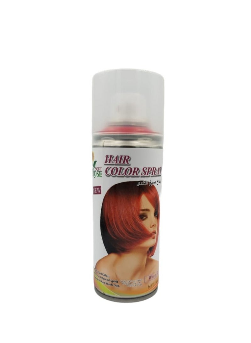 soft rose Hair dye spray wine red 138 ml - Image 1