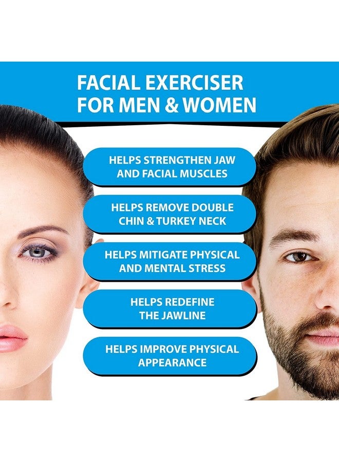 Gra8 Jaw Exerciser, Jawline Exerciser Tool, Face and Neck Exerciser - Define Your Jawline, Slim and Tone Your Face, Look Younger and Healthier(Multicolor) (1Pcs) - Image 4