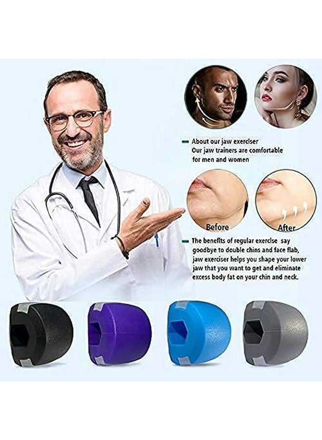Gra8 Jaw Exerciser, Jawline Exerciser Tool, Face and Neck Exerciser - Define Your Jawline, Slim and Tone Your Face, Look Younger and Healthier(Multicolor) (1Pcs) - Image 1