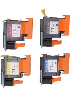 Sorandy 4 Pcs Printhead Printer Print Head Magenta Black Cyan Yellow Printhead Replacement Compatible With Designjet 100 110 111 500 510 800 813 850 Replacement Accessories  - Image 2