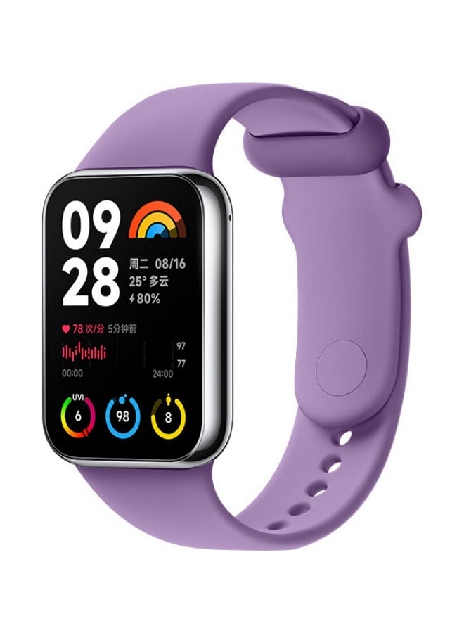 XM 4 Pcs Premium Silicone Wristband for Xiaomi Mi Band 8 Pro / 9 Pro – Replacement Strap - Image 2