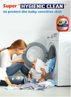 Tide 76-Piece Power PODS Laundry Detergent For Baby Sensitive Skin With 10x Heavy Duty Hygienic Clean For All Automatic Machine  - Image 2