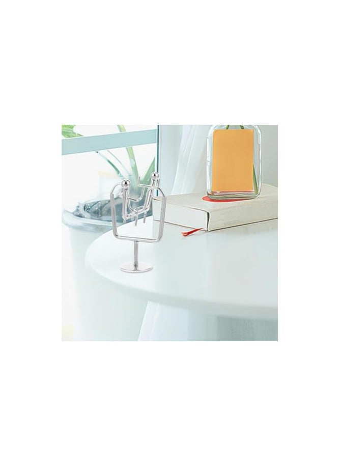 "Enjoy an experience of balance and calm with the Newton's Cradle - elegant design, smooth movement, and a clever decorative touch that adds a sophisticated scientific touch to your office or home. "