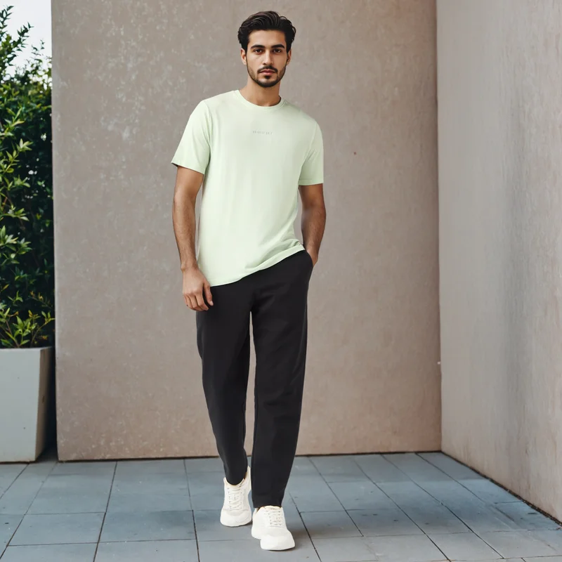 ADOT by Splash Embossed Logo Track Pants with Pockets