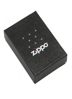 Zippo Ae184691 200 Bulus Zippo Logo Brush Chrome Windproof Lighter  - Image 2