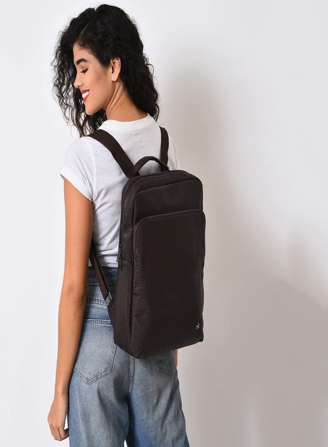 Haute Sauce Textured Backpack with Zip Lock (AZ_HSBP1063) - Image 4