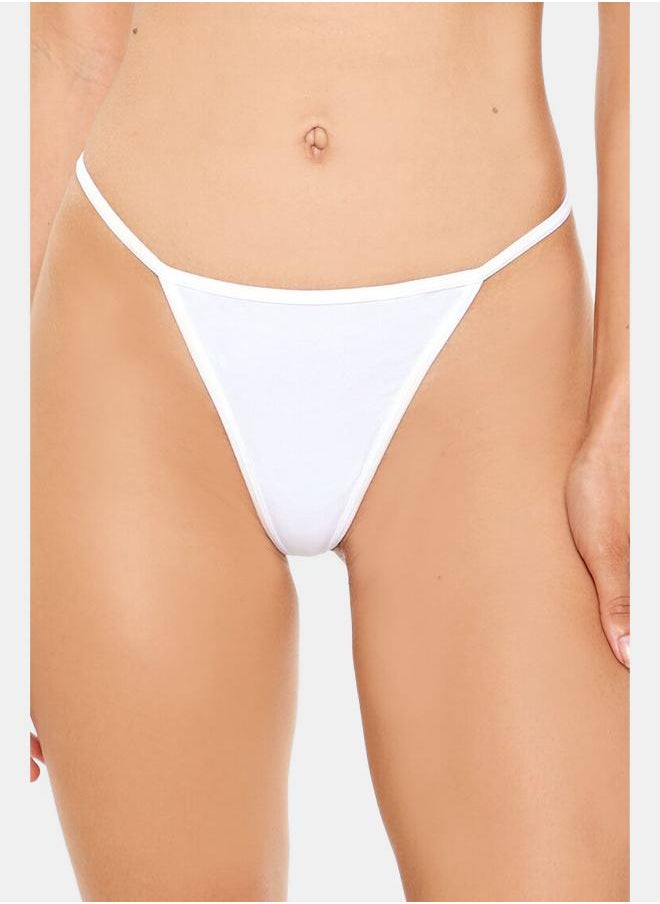 FOREVER 21 Cotton-Blend G-String Panties  - Image 3