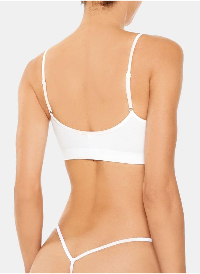 FOREVER 21 Cotton-Blend G-String Panties  - Image 4