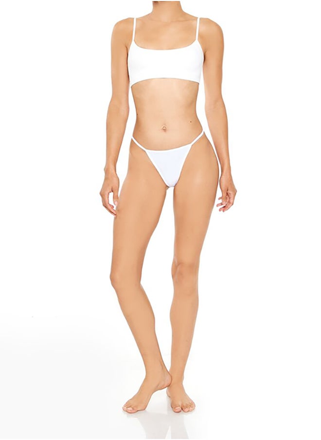 Cotton-Blend G-String Panties