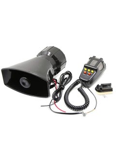 Car Siren Speaker Police Siren Speaker Car Pa System Wired Handheld Microphone Speaker Emergency Siren