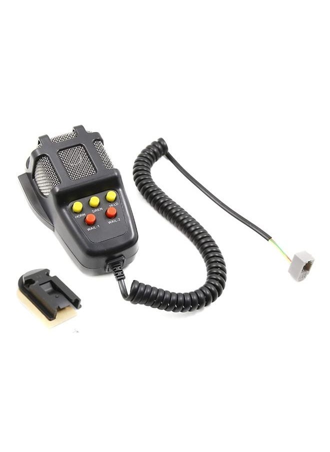 Arabest - Car Siren Speaker Police Siren Speaker Car Pa System Wired Handheld Microphone Speaker Emergency Siren - Image 1