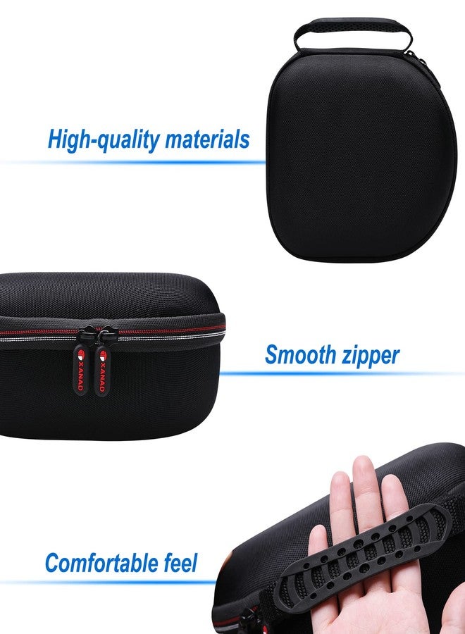 XANAD Headphone Headset Case Compatible with JBL, Beats, Sony, Soundcore Anker, Raycon, TOZO, SteelSeries, Logitech, Jabra, Bose, Audio-Technica, Sennheiser Headphones（Outer Black+Inner Gray） - Image 4