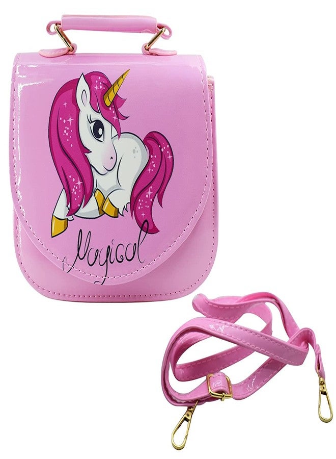 Asera Unicorn Sling Bag Shoulder bag Handbag Purse for Kids Girls - Image 3