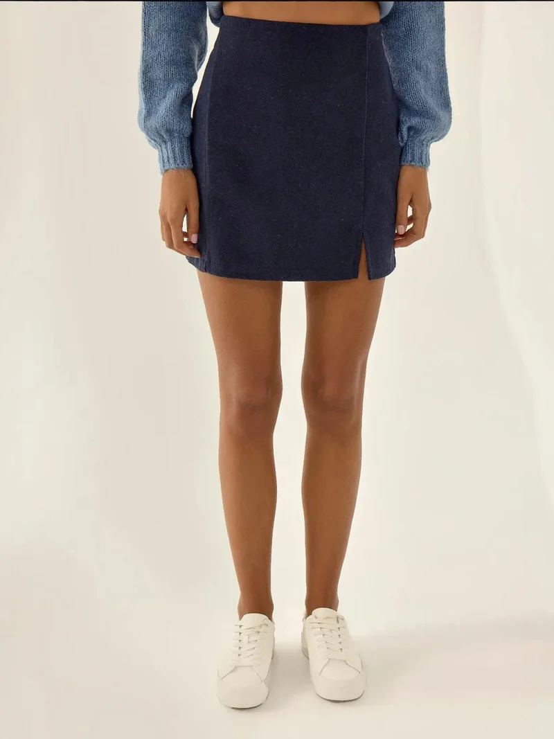 HICCUP High Waist Mini Skirt