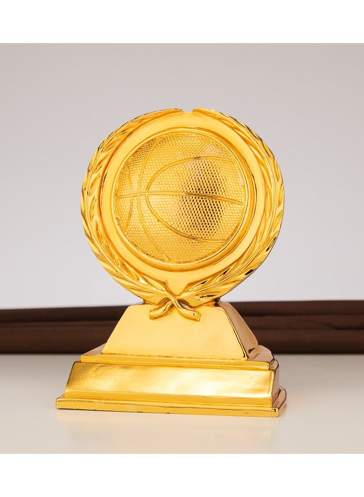 KUYING New Creative Resin Basketball Trophy 11x9x16cm  - Image 2
