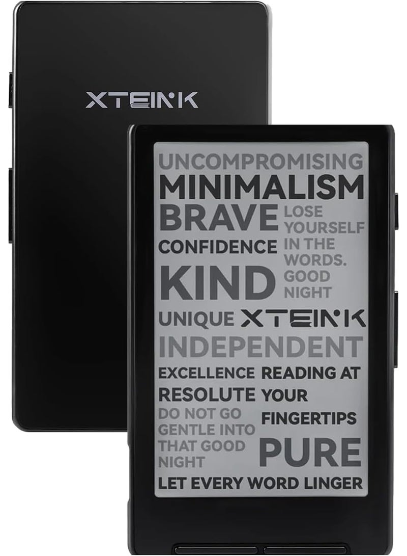 XTEINK X4 E-Book Reader, 4.3" Portable Pocket E-Ink eReader with Physical Page-Turn Buttons, Ultra-Thin 0.23 inch&2.72 oz, Magnetic-Ready Design, Distraction-Free Reading, 16GB Storage - Image 1