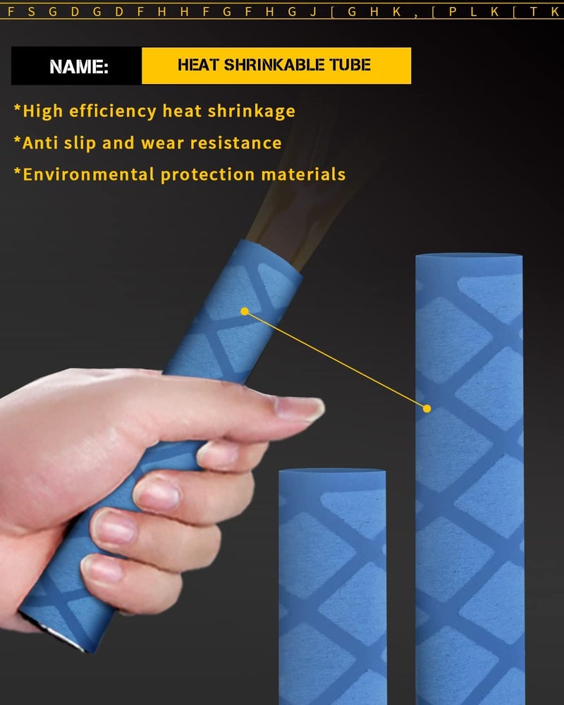GLL Heat Shrink tubing, Long 3.2 ft, Big Size 15-50mm, Insulation Non-Slip Waterproof - Image 2